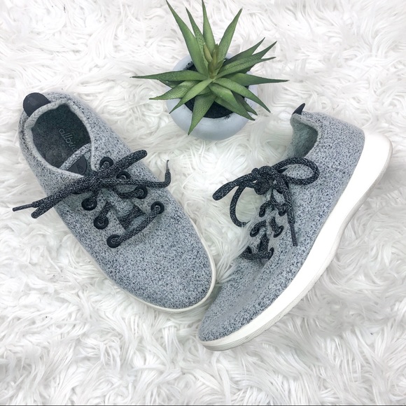 ALLBIRDS Wool Tennis Shoes Sneakers Gray Women’s 8 - Picture 3 of 9